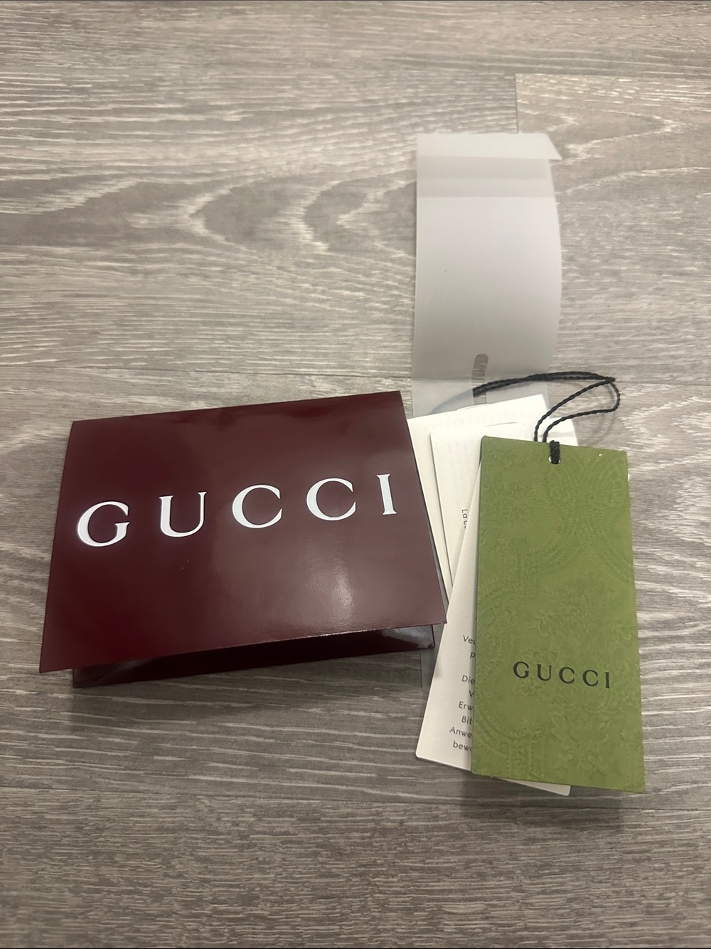Gucci Beige Monogram Messenger Bag with Brown Strap - Picture 8 of 8